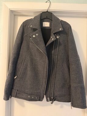 IRO Gray Wool Blend Jacket